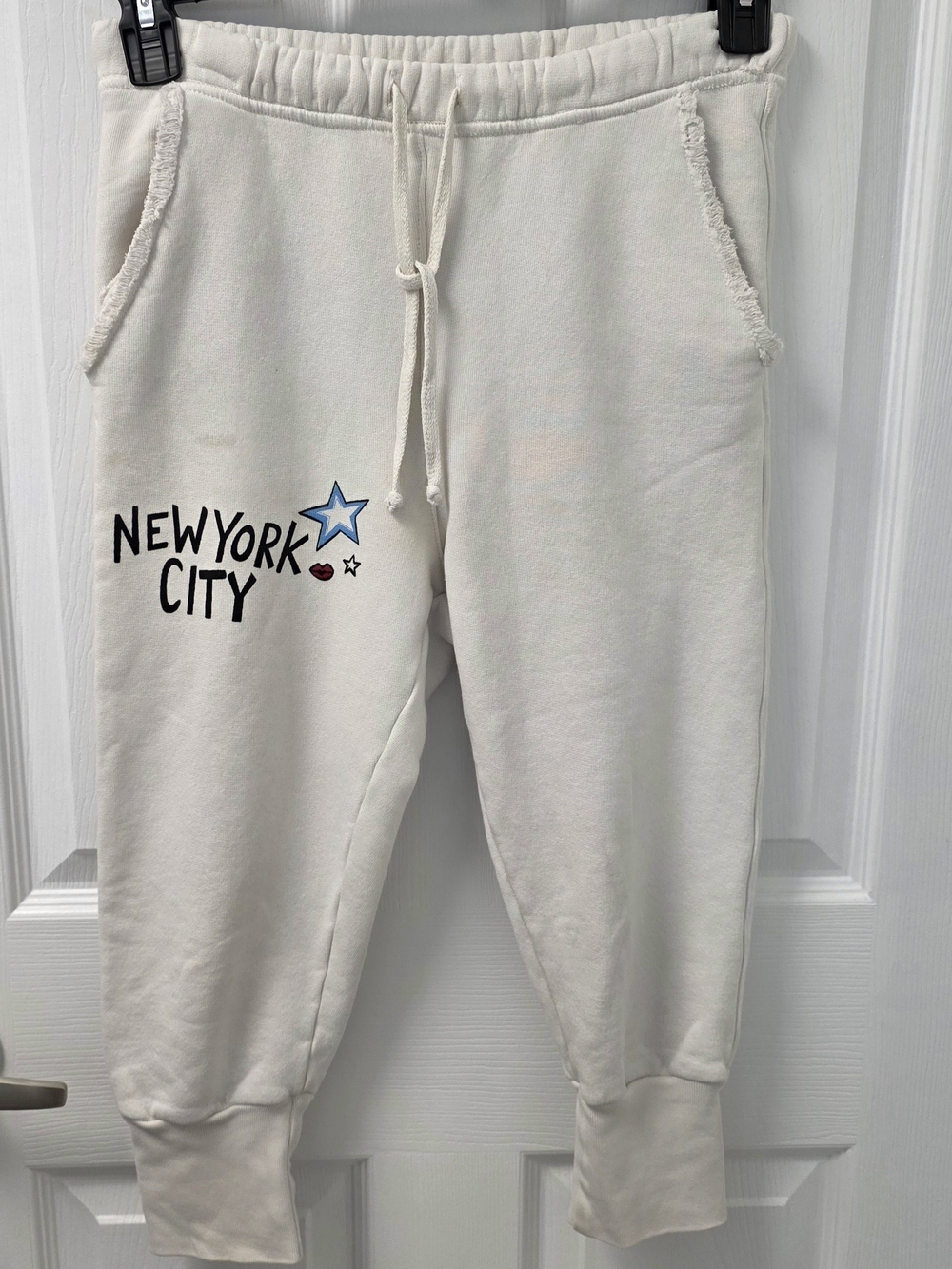 Frank & EILEEN NEW YORK CITY JOGGERS PANTS POCKETS Sample Tee Lab